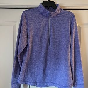 LUCY 3/4 zip active wear sweatshirt.